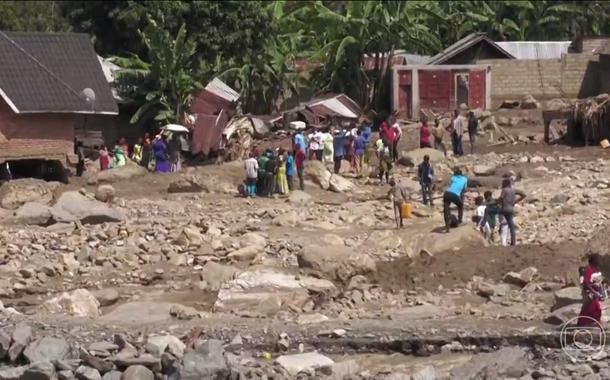 Enchentes no Leste da República Democrática do Congo