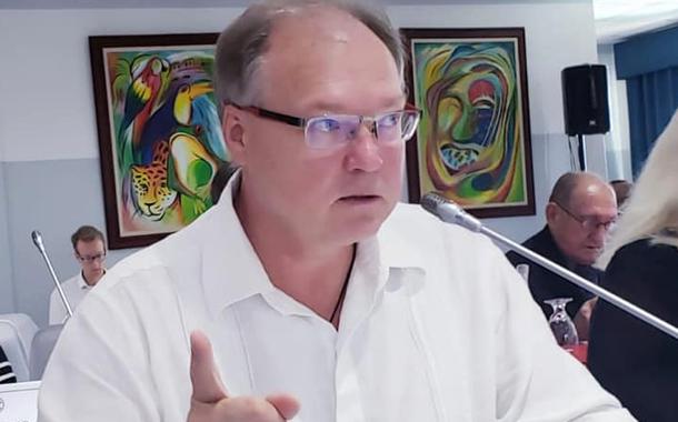 O enviado ucraniano para a América Latina, Ruslan Spirin