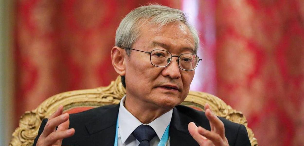 Zhang Ming, secretário-geral da OCX (Foto: Ministério das Relações Exteriores da Rússia) Zhang Ming, secretário-geral da OCX