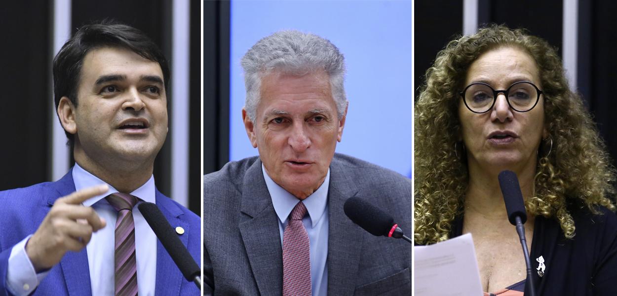 Rubens Pereira Jr, Rogério Correia e Jandira Feghali