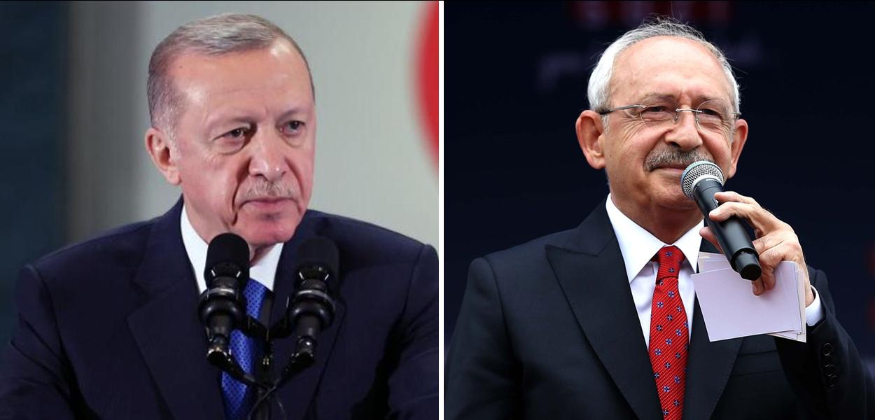 Recep Tayyip Erdogan e Kemal Kilicdaroglu