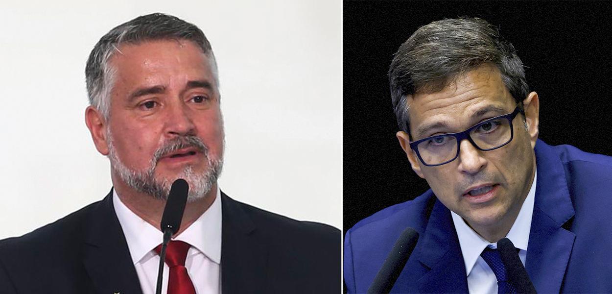 Paulo Pimenta e Roberto Campos Neto