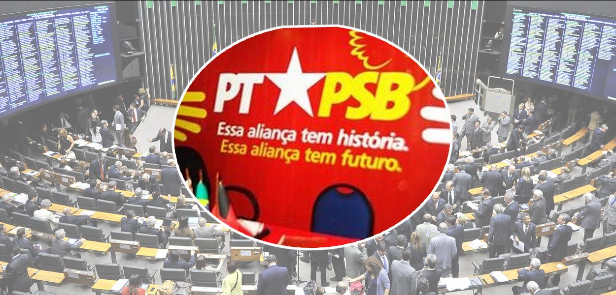 Plenário da Câmara e aliança PT-PSB
