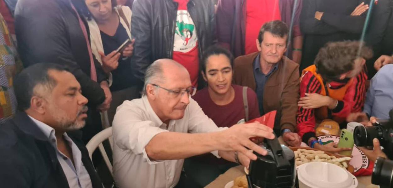 Vice-presidente Geraldo Alckmin visita a Feira Nacional da Reforma Agrária