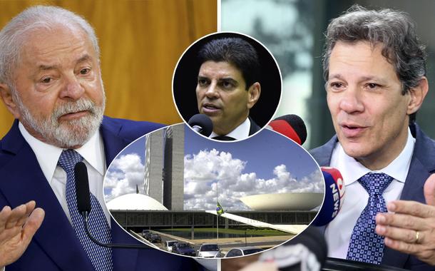 Lula, Cláudio Cajado e Fernando Haddad