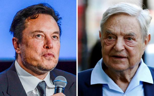 Elon Musk e George Soros