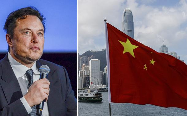 Elon Musk | Bandeira da China