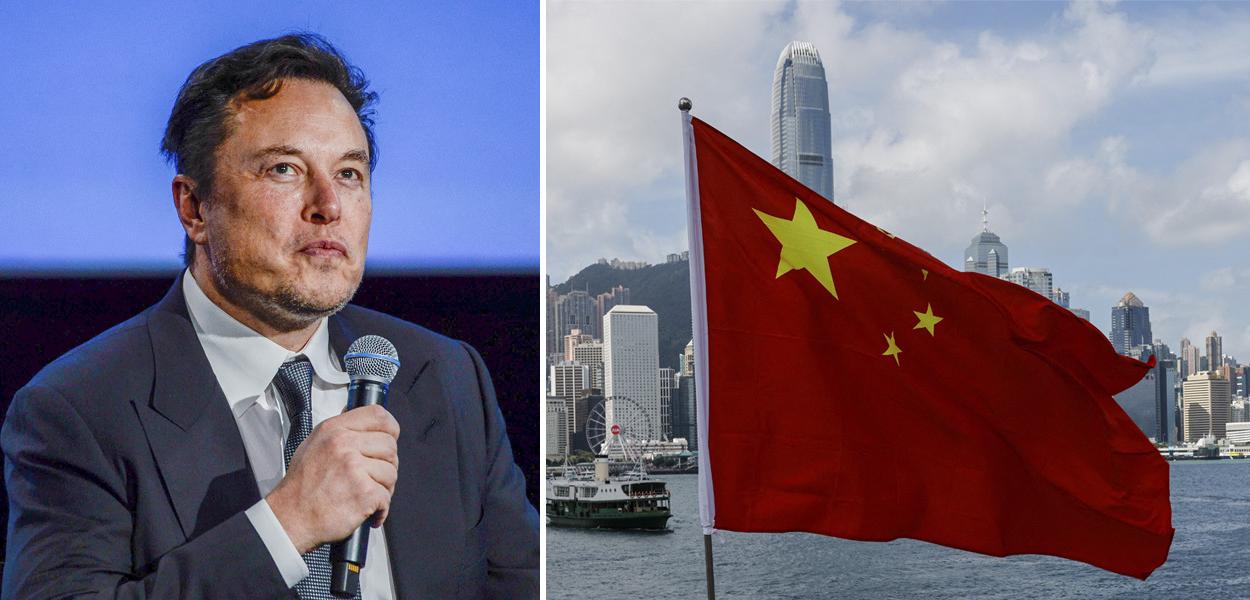Elon Musk | Bandeira da China