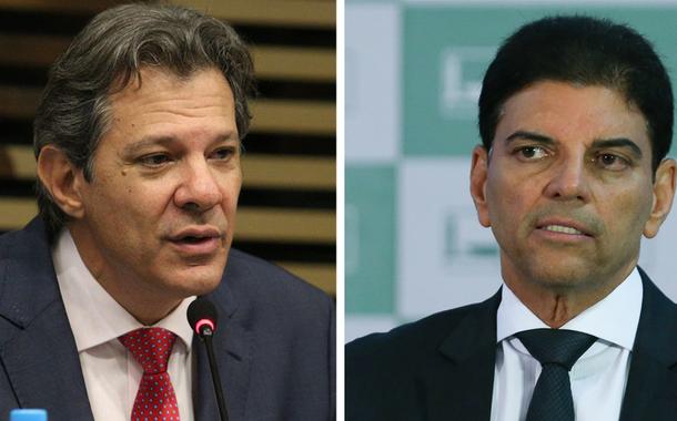 Fernando Haddad e Cláudio Cajado