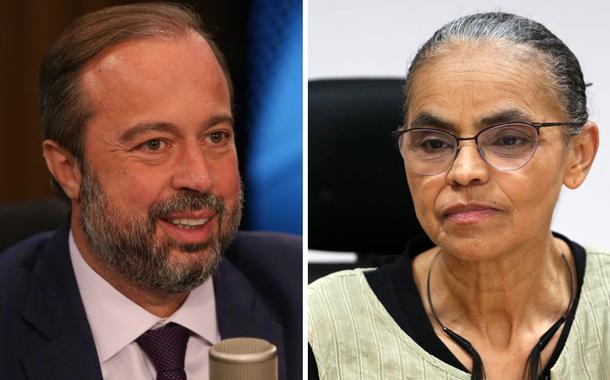 Alexandre Silveira e Marina Silva