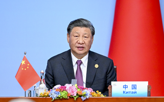 O presidente chinês, Xi Jinping, durante a Cúpula entre China e países da Ásia Central, maio de 2023