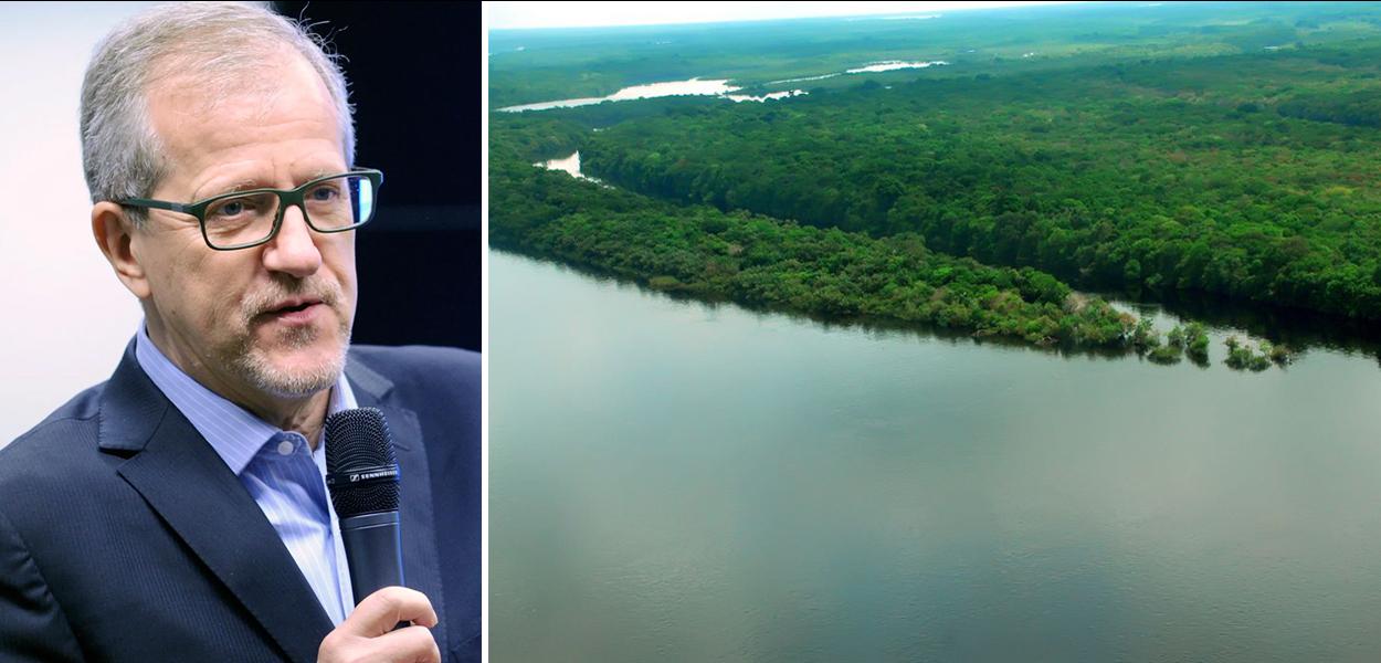 João Paulo Ribeiro Capobianco e o rio Amazonas