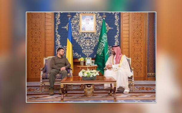 Volodomyr Zelensky e Mohammed bin Salman