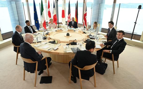 Líderes do G7