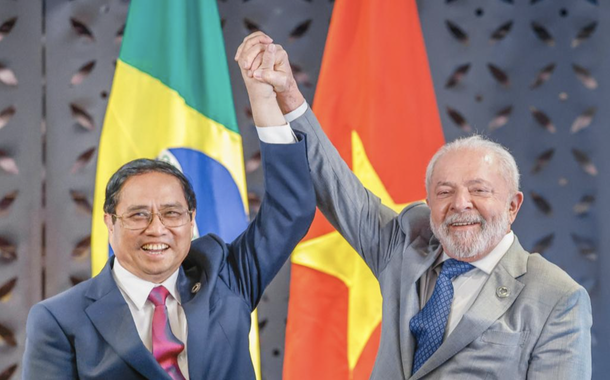 Lula e Pham Minh Chinh