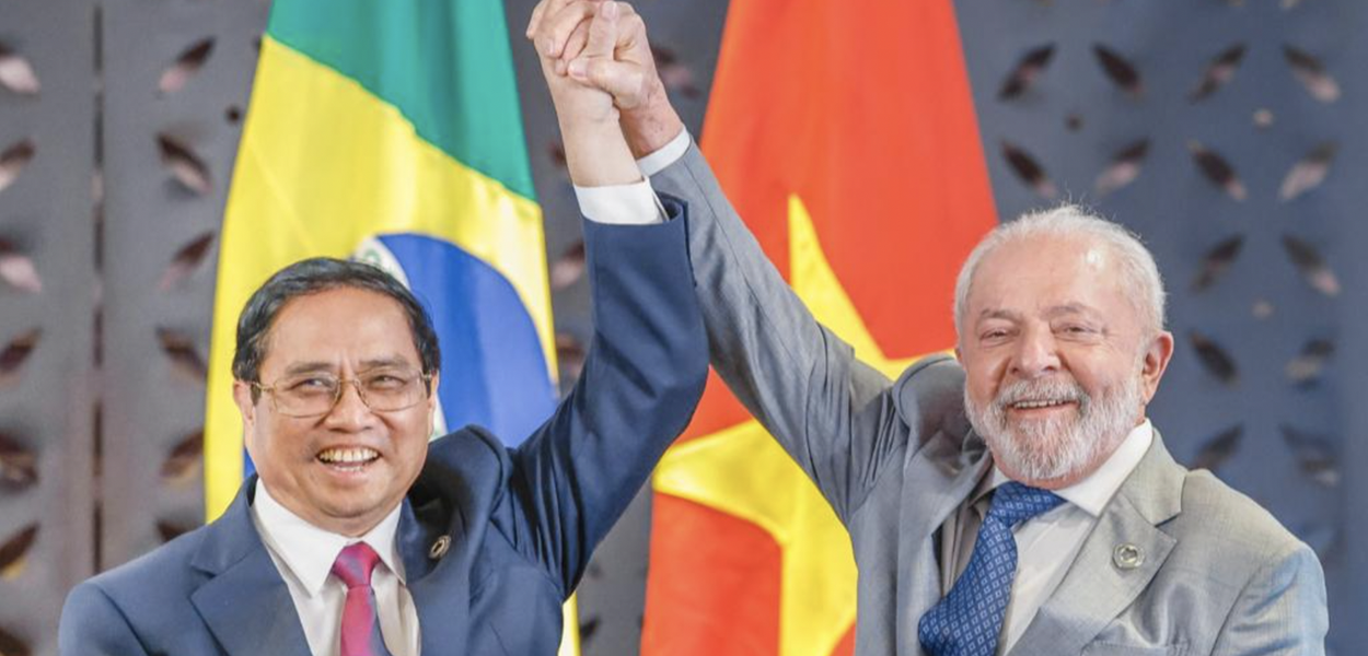 Lula e Pham Minh Chinh