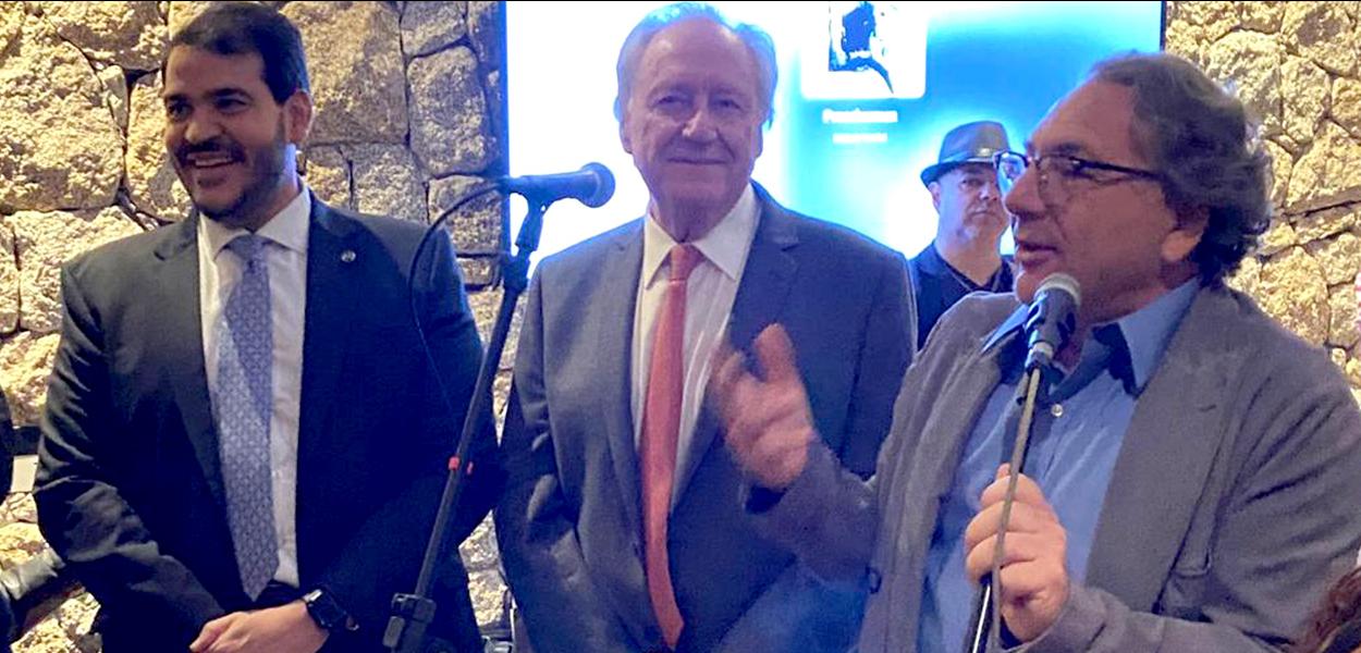 Jorge Messias, Ricardo Lewandowski e Roberto Podval