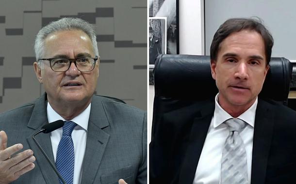 Renan Calheiros e Eduardo Appio