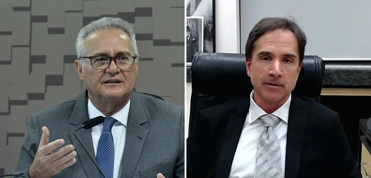 Renan Calheiros e Eduardo Appio