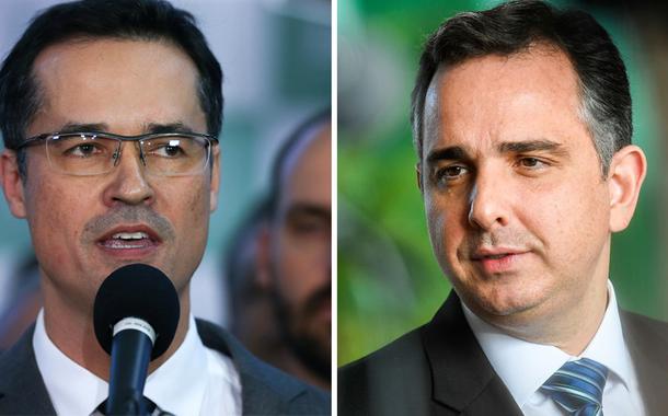 Deltan Dallagnol e Rodrigo Pacheco