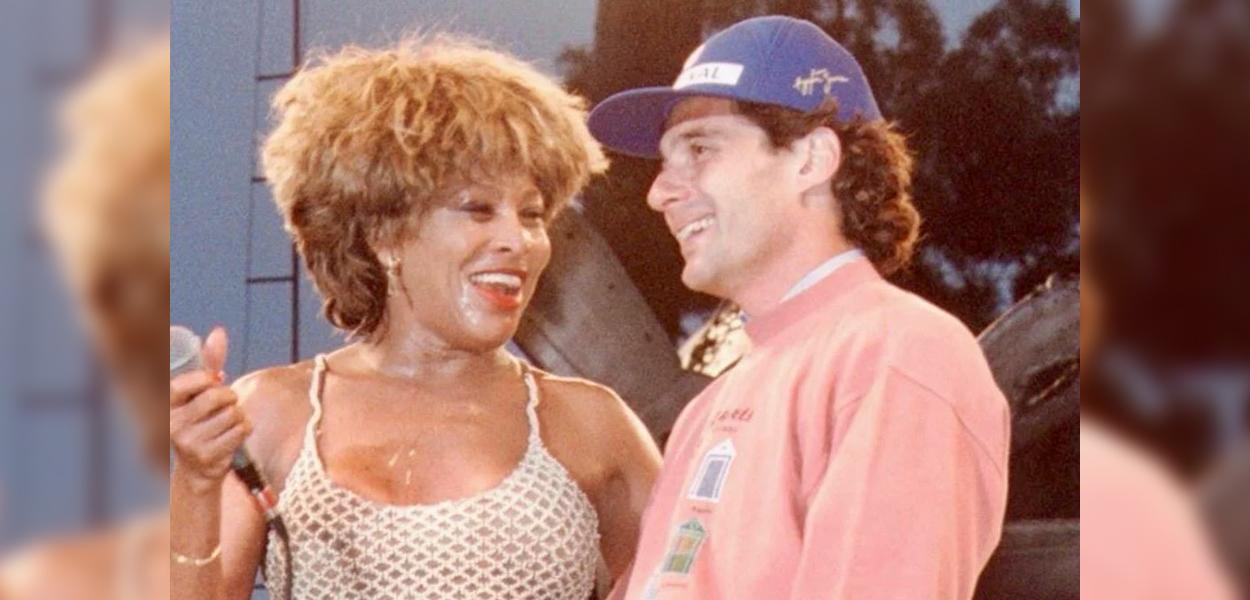 Tina Turner e Ayrton Senna