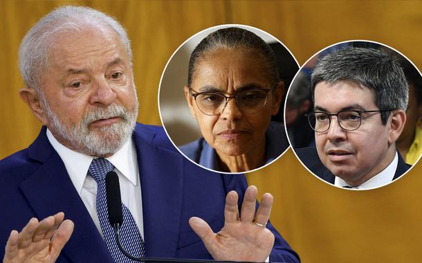 Lula, Marina Silva e Randolfe Rodrigues