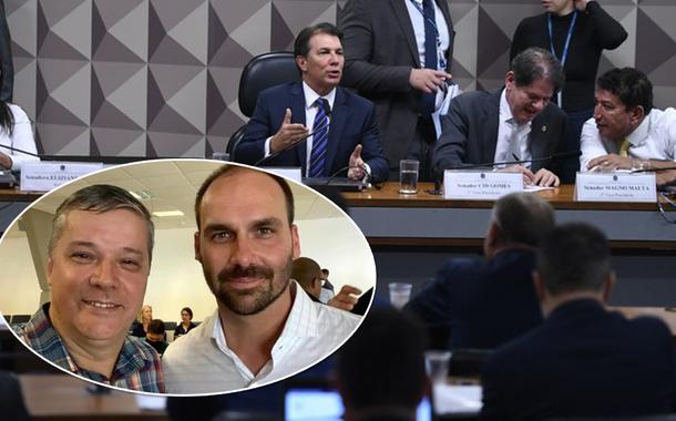 CPMI dos Atos Golpistas, deputado federal Eduardo Bolsonaro e empresário Paulo Generoso