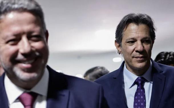 Arthur Lira e Fernando Haddad