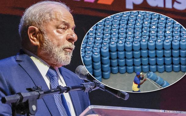 Lula e gás de cozinha