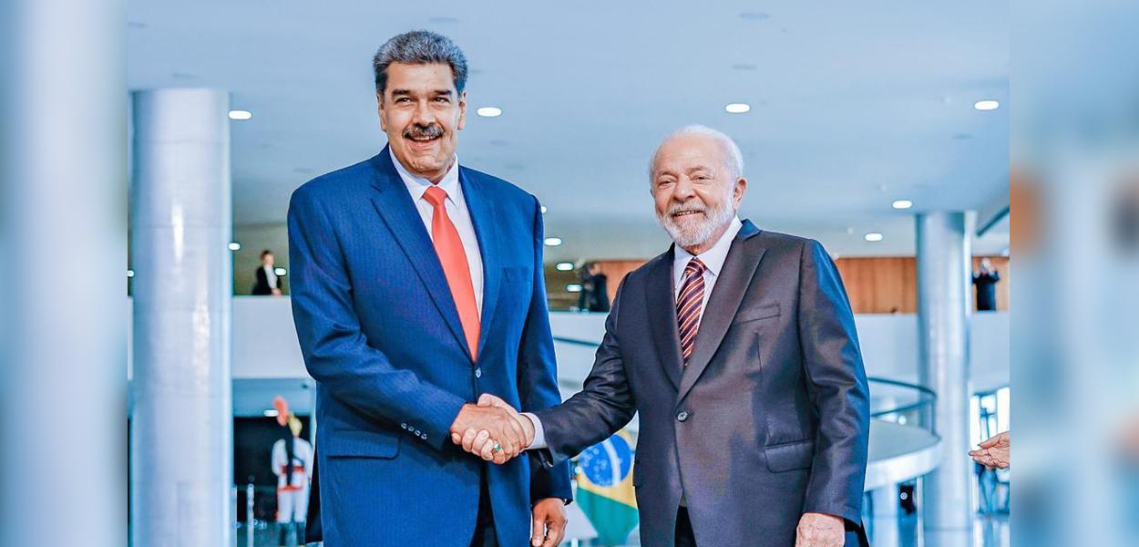 Nicolás Maduro e Lula (Foto: Ricardo Stuckert) Nicolás Maduro e Lula