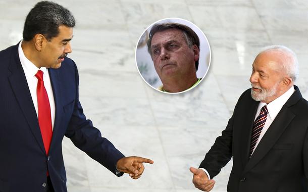 Nicolás Maduro, Jair Bolsonaro e Lula
