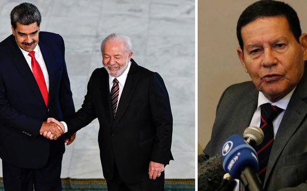 Nicolás Maduro, Lula e Hamilton Mourão