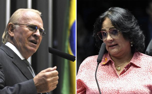 Josué Bengtson e Damares Alves