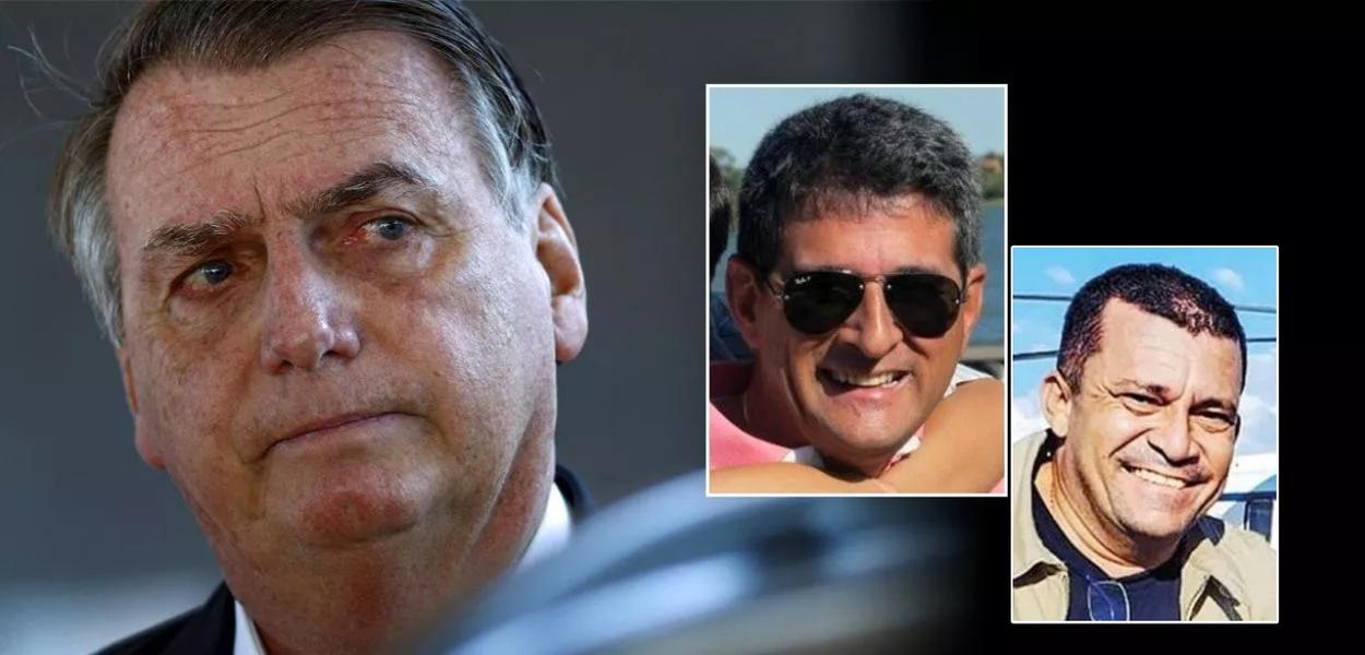 Jair Bolsonaro, Sérgio Cordeiro e Max Guilherme Machado de Moura (Foto: REUTERS/Adriano Machado | Reprodução) Jair Bolsonaro, Sérgio Cordeiro e Max Guilherme Machado de Moura