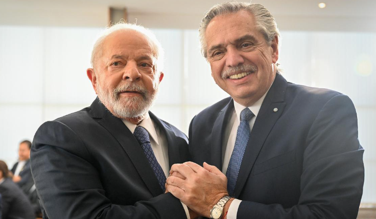 Lula e Alberto Fernández (Foto: Casa Rosada) Lula e Alberto Fernández