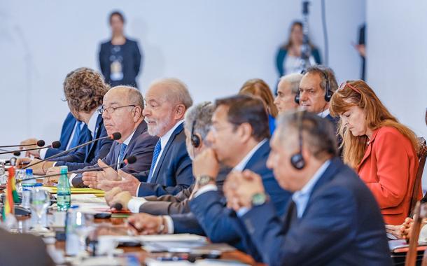 Abertura da Reunião de Presidentes dos países da América do Sul