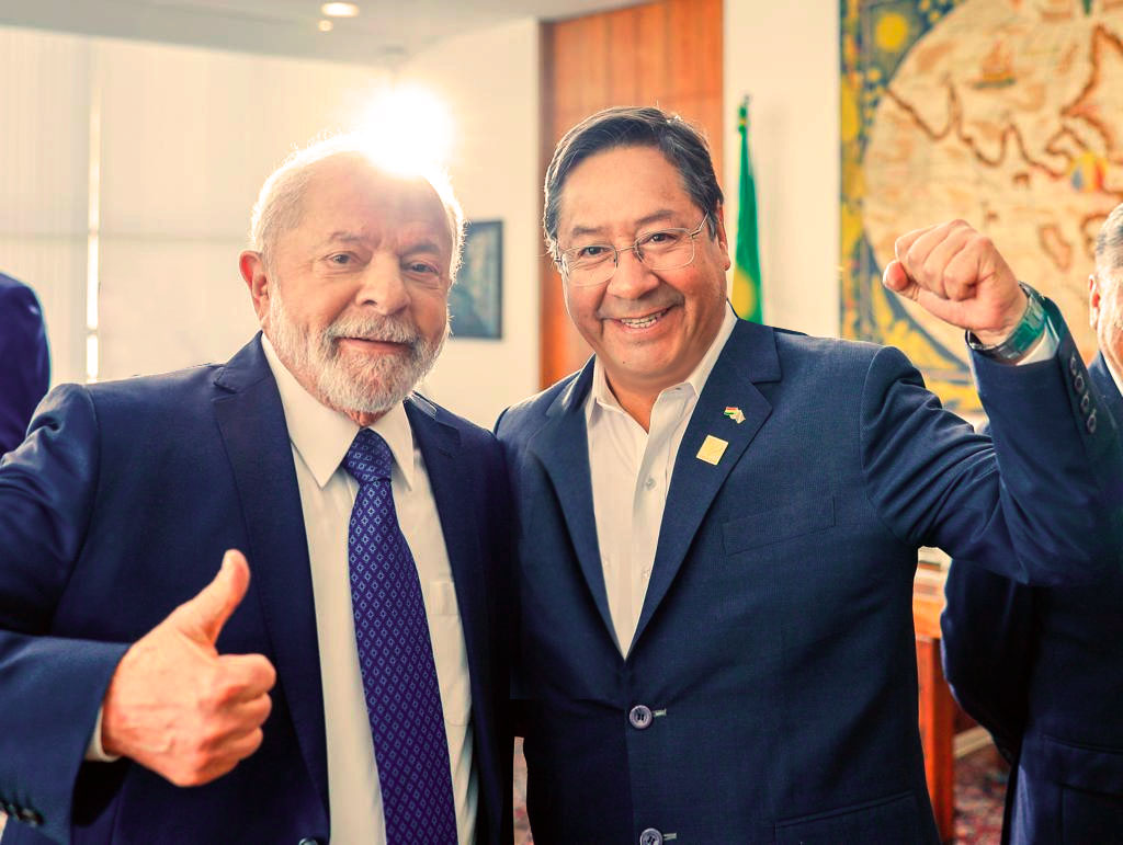 Lula e Luis Arce