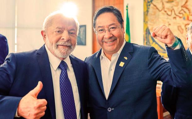 Lula e Luis Arce