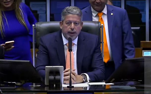 Arthur Lira no plenário da Câmara