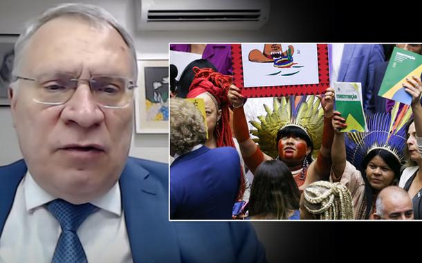 Eugênio Aragão e protesto contra aprovação do PL 490 na Câmara