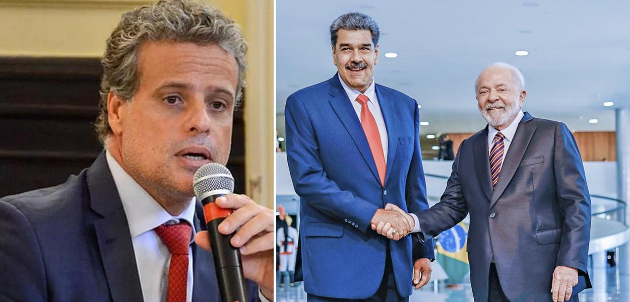 Leonel Brizola Neto e Maduro com Lula (Foto: CMRJ | Ricardo Stuckert/PR) Leonel Brizola Neto e Maduro com Lula