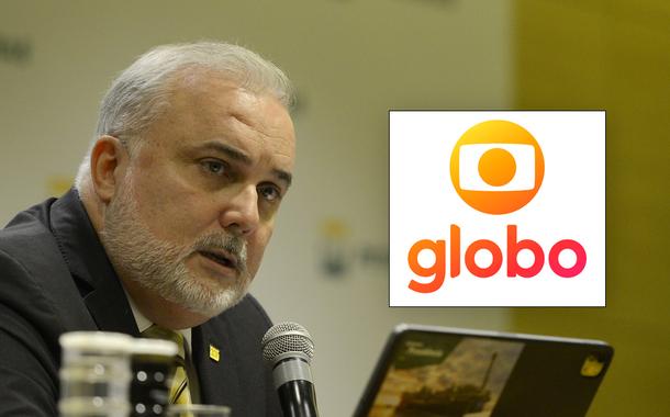 Jean Paul Prates e logo da Globo