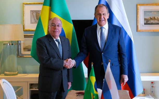 Mauro Vieira e Sergey Lavrov