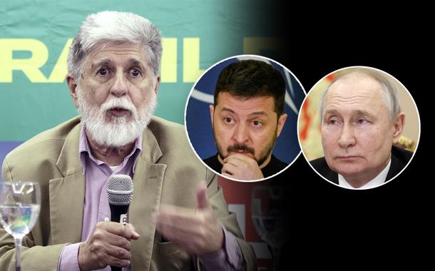 Celso Amorim, Volodymyr Zelensky e Vladimir Putin