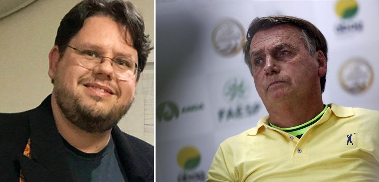 Fernando Horta e Jair Bolsonaro