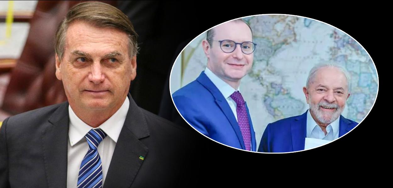 Jair Bolsonaro, Cristiano Zanin e Luiz Inácio Lula da Silva