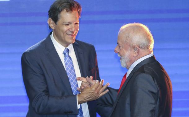 Fernando Haddad e Luiz Inácio Lula da Silva