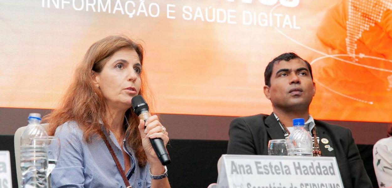 Ana Estela Haddad (Foto: Rafael de Paula/Ministério da Saúde/Ag. Brasil) Ana Estela Haddad