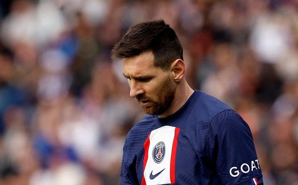 Messi em partida do Paris Saint-Germain