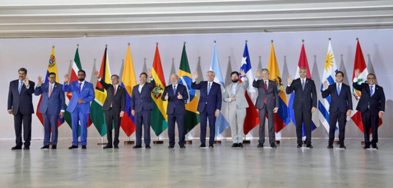 Brasília (DF) 30/05/2023 O presidente Lula, durante Fotografia oficial dos Presidentes dos países da América do Sul. No palácio do Itamaraty. Foto Rafa Neddermeyer/ Agência Brasil (Foto: Rafa Neddermeyer/ Agência Brasil) Brasília (DF) 30/05/2023 O presidente Lula, durante Fotografia oficial dos Presidentes dos países da América do Sul. No palácio do Itamaraty. Foto Rafa Neddermeyer/ Agência Brasil